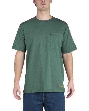 Berne Men 4.2 oz 60/40 cotton/polyester Lightweight Performance With Pocket T-Shirt